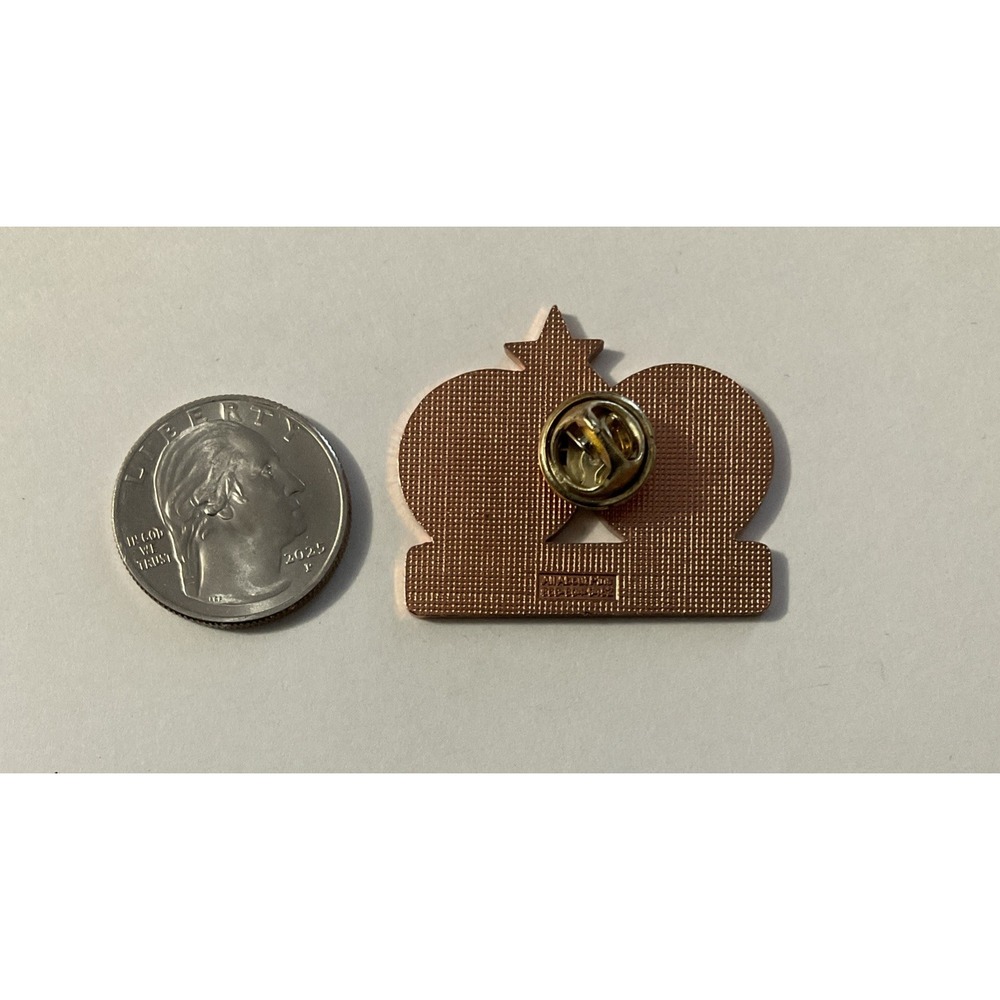 Ebay Live Jay and Marie Pennies Vintage Enamel Lapel Pin Copper Tone Collectible - Picture 4 of 4